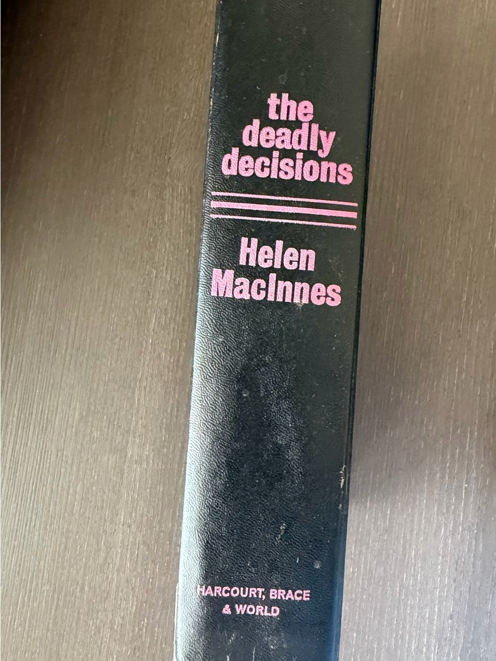 Vintage The Deadly Decisions Helen MacInnes Hardcover Spy Thriller Omnibus